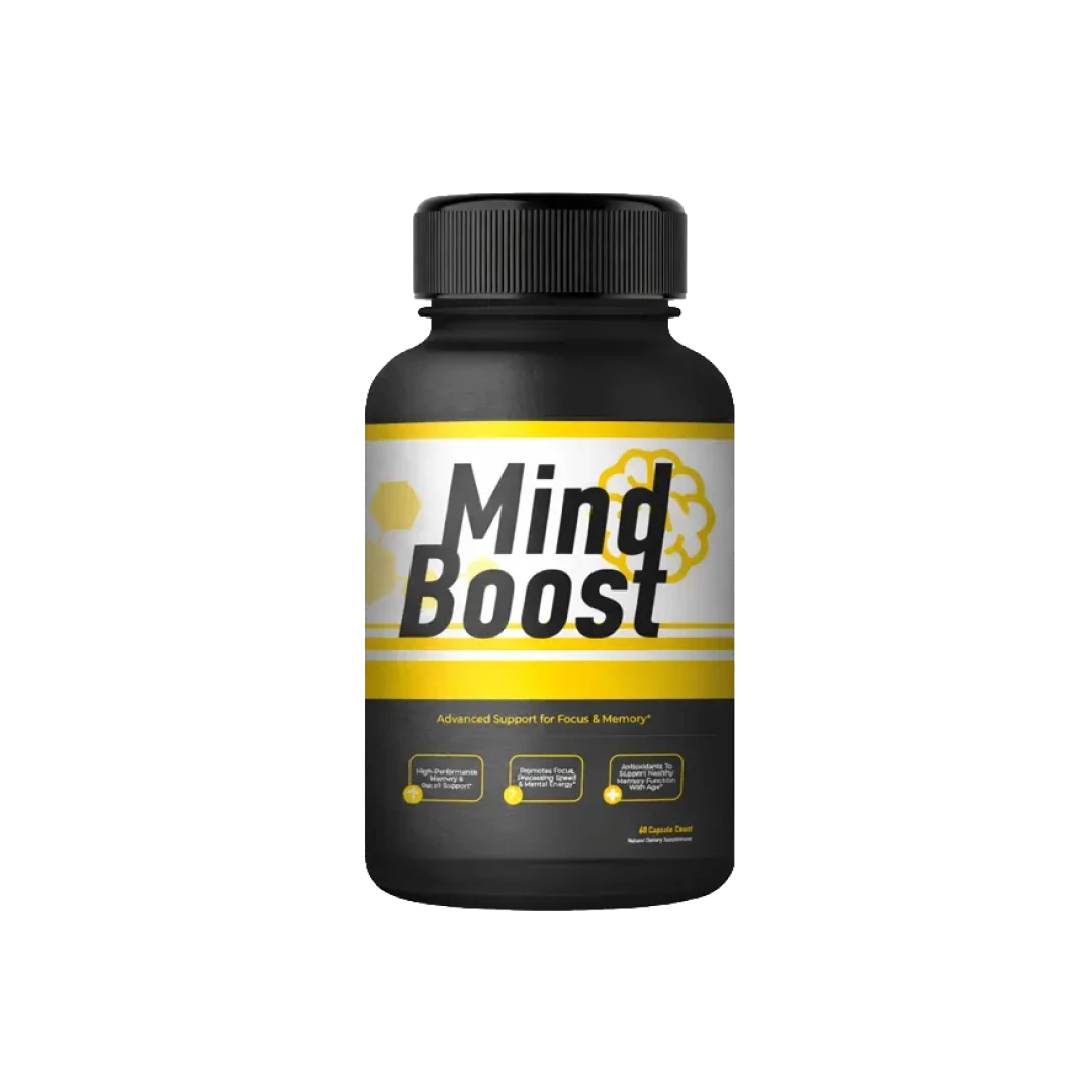 MindBoost Advanced Brain Focus, Memory & Mental Clarity Support Supplement